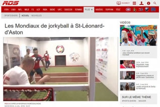 Jorkyball World Cup 2018 on TV